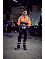 07 HiVis mikina s kapucí navy model 22501898 - Yoko