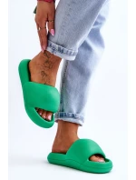 Dámské lehké pěnové pantofle na platformě model 21618541 - Boto Dámské lehké pěnové pantofle na platformě model 21618541 - Boto