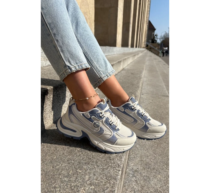 Dámské Tenisky Big Star model 21693176 Modré - Big Star Shoes Dámské Tenisky Big Star model 21693176 Modré - Big Star Shoes