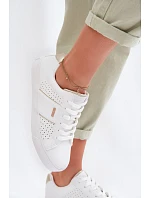 Dámské perforované tenisky Big Star model 22042645 Bílé - Big Star Shoes