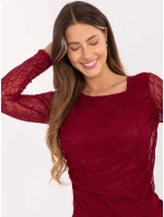 Bluzka MI BZ model 21480270 bordowy - FPrice