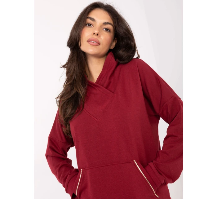 Bluza RV BL model 21334824 bordowy - FPrice