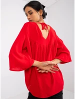 Dámská halenka CHA BZ 1701.29P Červená - FPrice Dámská halenka CHA BZ 1701.29P Červená - FPrice