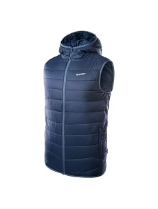 Pánská vesta Sinlus 92800326481 Tmavě šedá - Hi-Tec