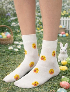 DÁMSKÉ VELIKONOČNÍ PONOŽKY 136