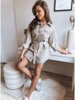 Džínové šaty beige Dstreet model 21968039 - FashionStreet