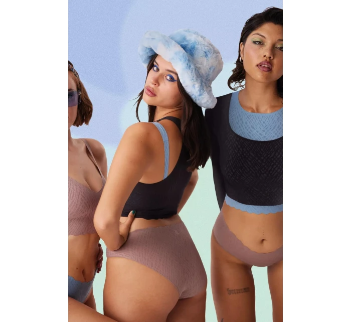 Dámské kalhotky ZERO Feel Bliss Hipster - BROWN - hnědé 1141 - SLOGGI Dámské kalhotky ZERO Feel Bliss Hipster - BROWN - hnědé 1141 - SLOGGI