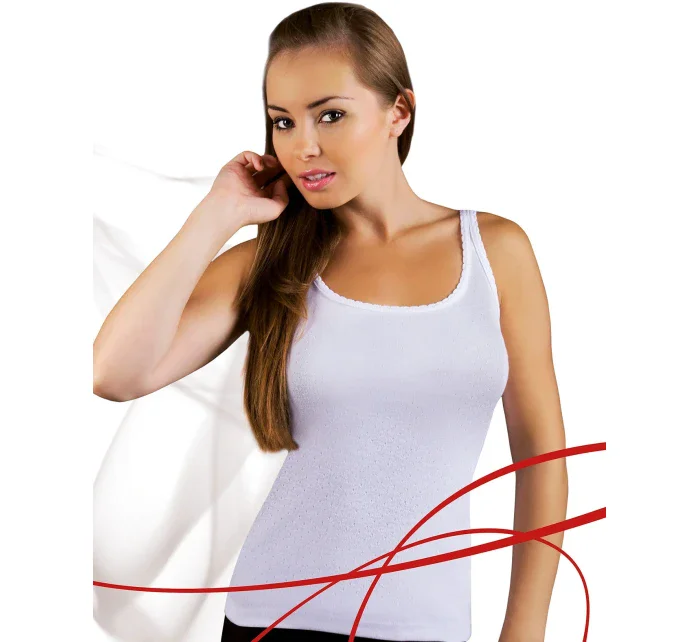 Bílá dámská košilka model 7463169 SXL - Emili