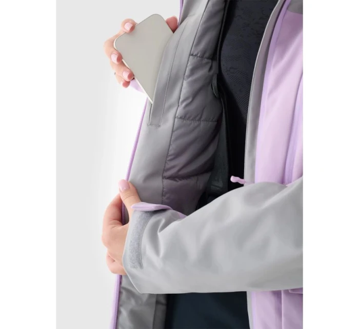 Dámská lyžařská bunda s membránou neodry 8000 4F 4FWAW24TTJAF594-52S Dámská lyžařská bunda s membránou neodry 8000 4F 4FWAW24TTJAF594-52S