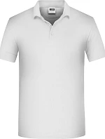 Daiber JN 874 Pánské pracovní bio piqué polo 02.0874 white