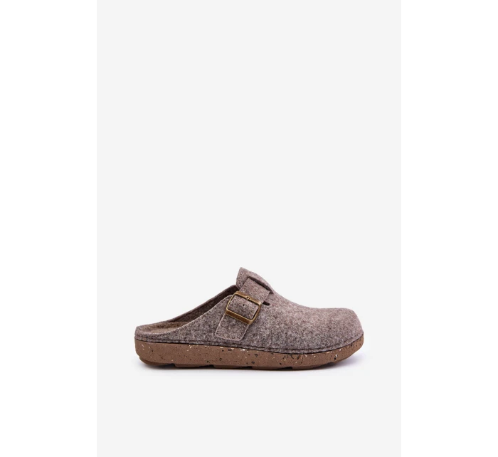 Pánské Pantofle S Přezkou Preventivní Pantofle Inblu Béžové MT000012