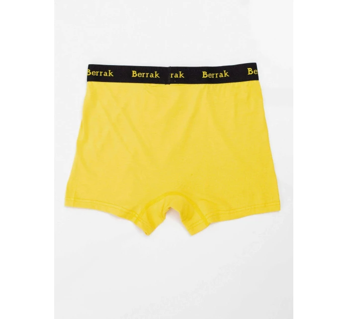 Boxerky BR BK 4476.28P žlutá Boxerky BR BK 4476.28P žlutá