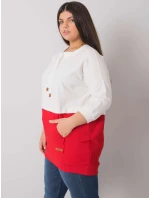 Mikina RV BL 6845.51P bílá a červená Mikina RV BL 6845.51P bílá a červená