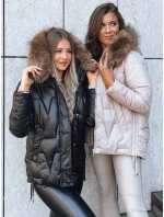 Dámská zimní bunda SNOW černá FashionStreet TY3818