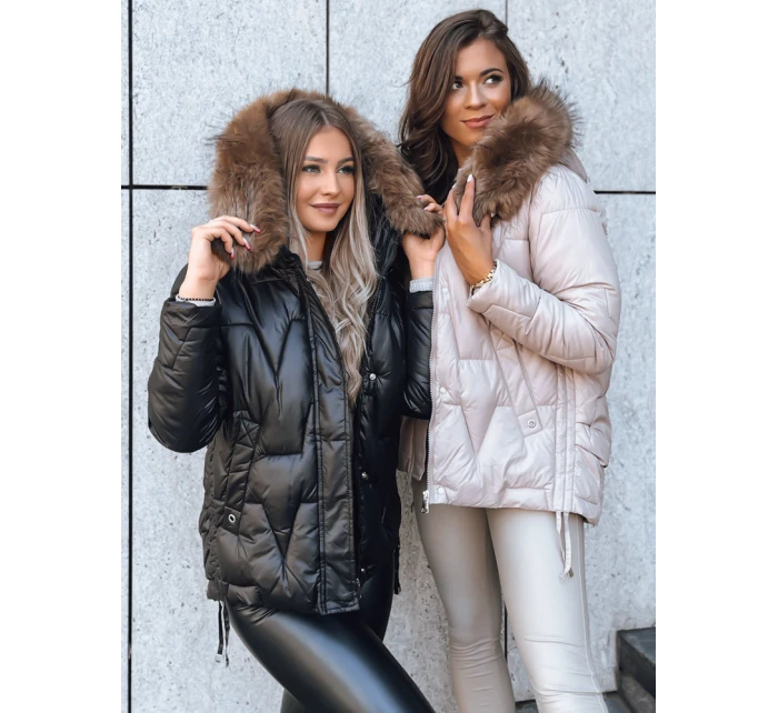 Dámská zimní bunda SNOW černá FashionStreet TY3818