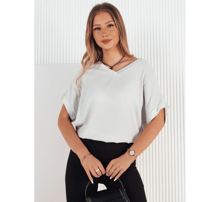 Dámské tričko šedé Dstreet model 21972817 - FashionStreet