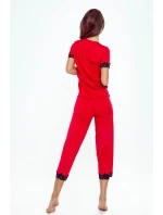 Dámské pyžamo Eldar First Lady Aster Plus kr/r 2XL-3XL Dámské pyžamo Eldar First Lady Aster Plus kr/r 2XL-3XL