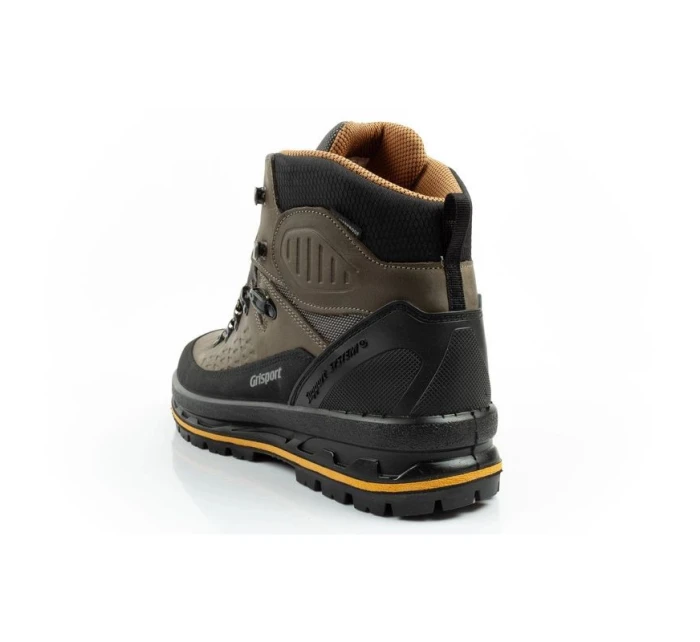 model 21479880 pánské trekové boty kožené nepromokavé kotníkové boty - Grisport