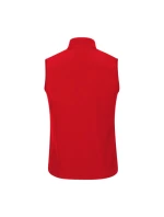 Pánská softshellová vesta Trail (červená) Pánská softshellová vesta Trail (červená)