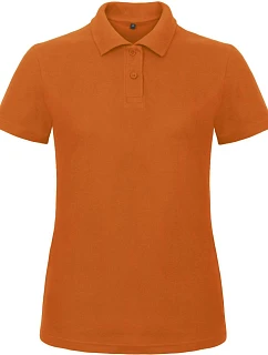B&C ID.001 /women Dámské piqué polo 01.ID10 orange