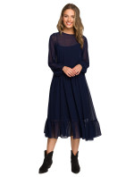 Dress model 17946705 Navy Blue - STYLOVE