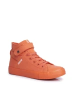 Women's High Sneakers Big Star Orange Women's High Sneakers Big Star Orange