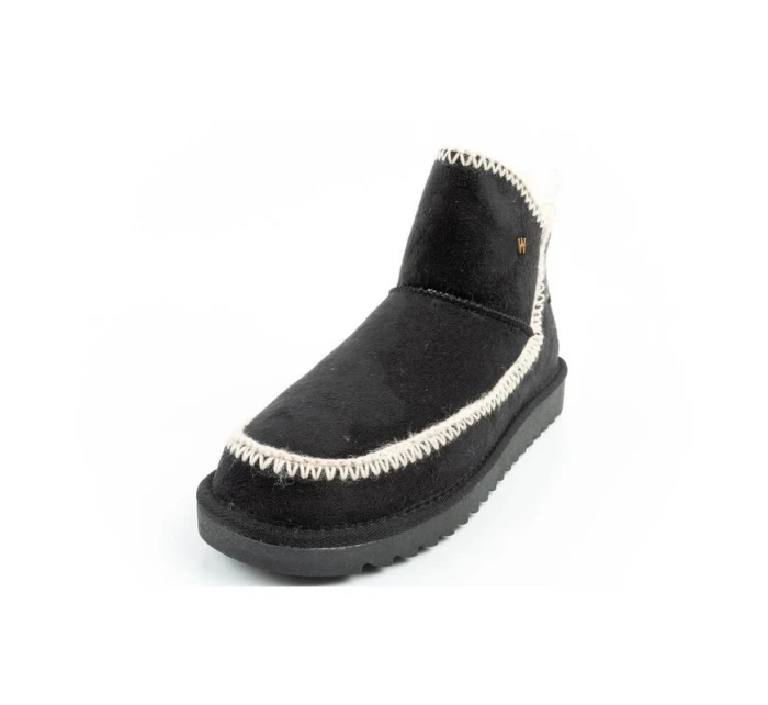 Wrangler Elsa zimní kotníkové boty zateplené pohodlné módní černé
