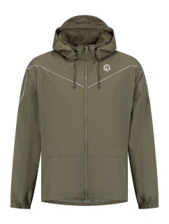 Rogelli bunda do deště ESSENTIAL zelená L