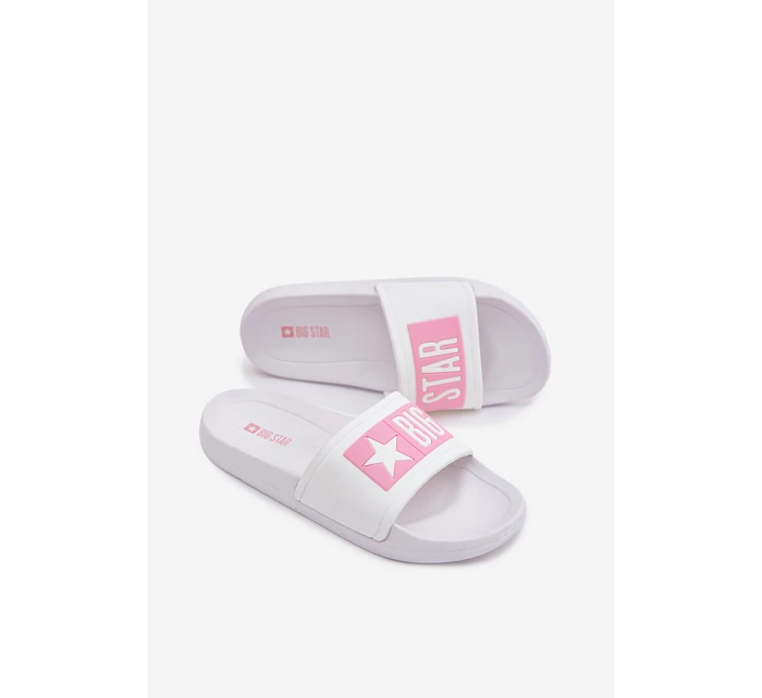 Dětské pantofle Big Star TT374A002 Bílomodré