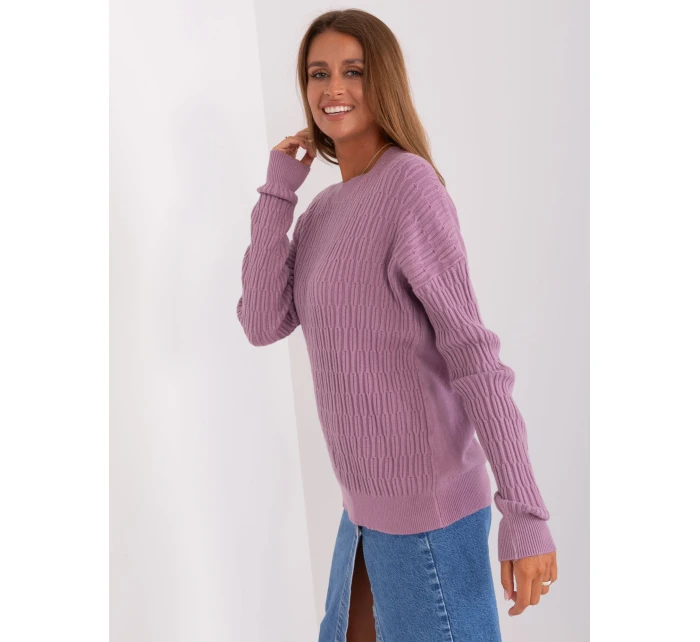 Jumper AT SW 2338.14P světle fialová