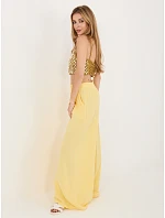 MI kalhoty SP 2563.02 světle žlutá MI kalhoty SP 2563.02 světle žlutá