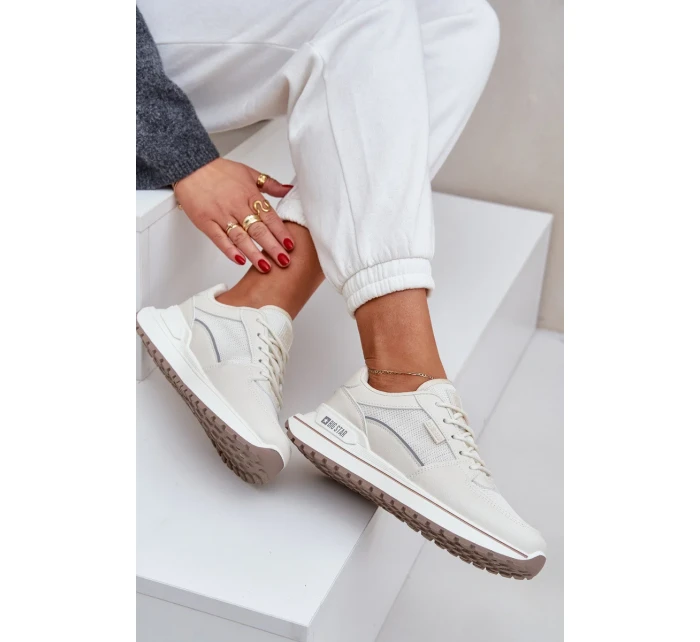 Dámské tenisky Big Star – světle béžové Dámské tenisky Big Star – světle béžové