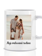 Personalizovaný klasický bílý hrníček 300 ml s fotografií