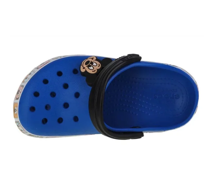 Dětské žabky FL Mickey Mouse 207718-4JL modrá vzor - Crocs