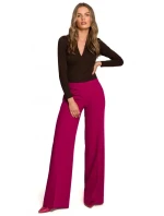 Damské kalhoty S311 švestka - Stylove