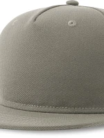 Atlantis Headwear Snap Five-S 5 panelová baseballová kšiltovka 33.0256 grey