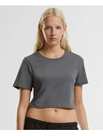 NM 006 dámský crop top white model 22443163 - New Morning Studios NM 006 dámský crop top white model 22443163 - New Morning Studios