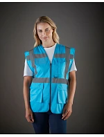 HVW 801 HiVis multifunkční vesta model 22502492 purple - Yoko HVW 801 HiVis multifunkční vesta model 22502492 purple - Yoko