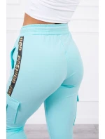 Kalhoty Mint cargo Kalhoty Mint cargo