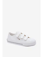 Dětské tenisky na suchý zip Big Star TT374169 Bílé