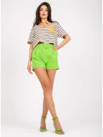 DHJ šortky SN 15776.01P světle zelená