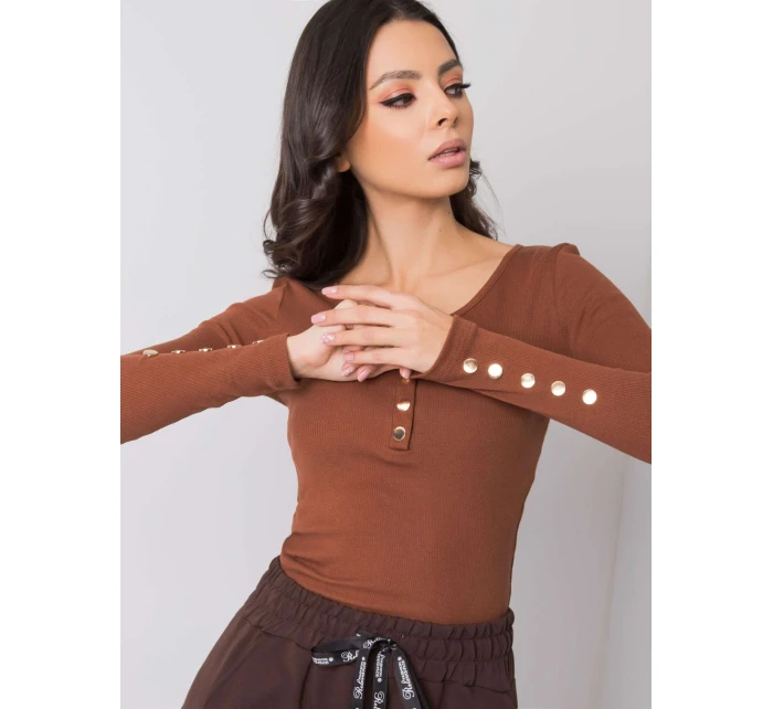 Halenka RV BZ 6065.80P tmavě hnědá Halenka RV BZ 6065.80P tmavě hnědá