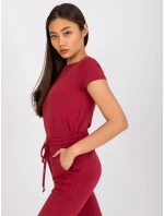 Tričko RV TS 4623.42 bordó