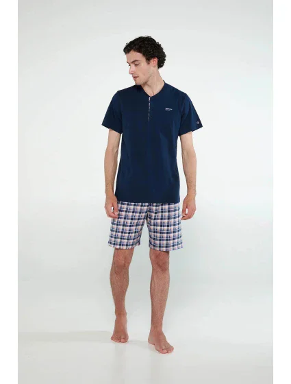 Pyžamo s knoflíkovou légou 20621 - Vamp