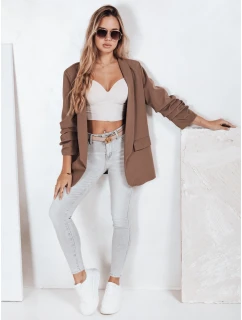 Dámské džínové úzké kalhoty šedé model 21992803 - Dstreet