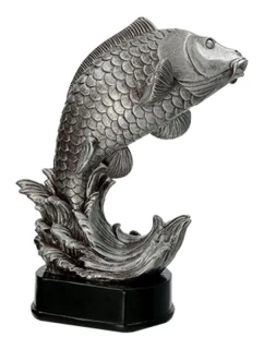 Odlévaná figurka - ryba - kapr