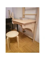 DŘEVĚNÝ ŽEBŘÍK S LAVIČKOU 112