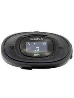Sena 5R-01D 5R Bluetooth 5.1 interkom na motorku 700m s LCD displejem a univerzálním mikrofonem pro 2 helmy