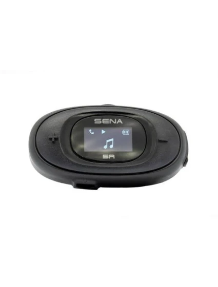 Sena 5R-01D 5R Bluetooth 5.1 interkom na motorku 700m s LCD displejem a univerzálním mikrofonem pro 2 helmy