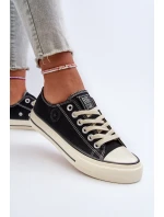 Nízké Dámské Tenisky Big Star model 21654809 Černé - Big Star Shoes